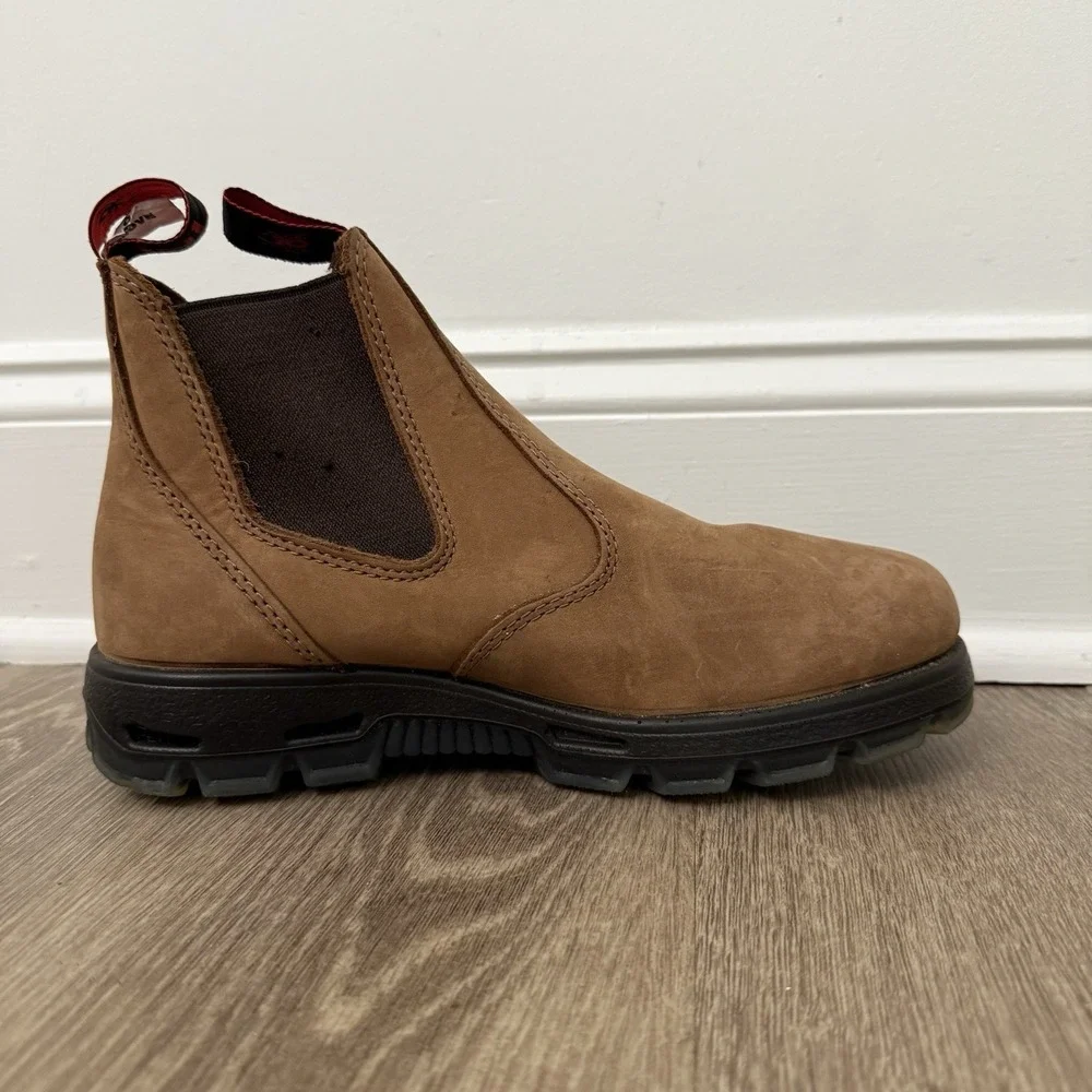 Redback Mesa Chelsea Boots Brown Leather Men's UK 7.5 US 8.5 Women's 10 Soft Toe - Picture 7 of 11
